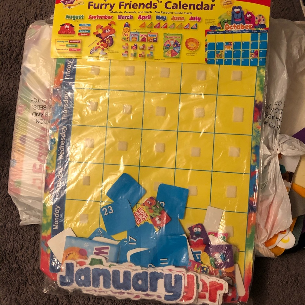 CLASSROOM WALL DECOR AND CHARTS EARLY LEARNING. All laminated! Most have Velcro. - Picture 3 of 16